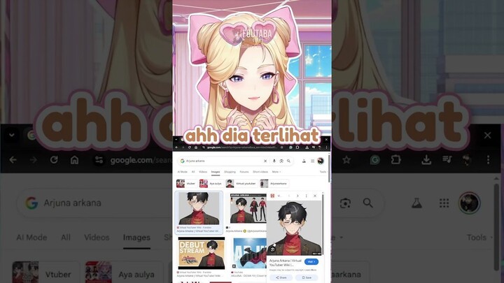 Selamatkan Vtuber Cowok itu dari "Wanita" Cantik ini #Shorts [Fluffiiee / Ulala]