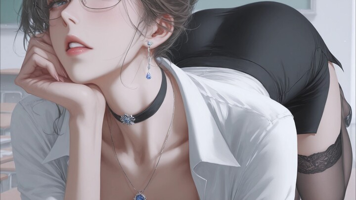 Enggak ada yang nggak suka sama ibu mertua, kan? Sensasi stokingnya bener-bener maksimal!