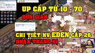 Ragnarok Online - VTC ✅ Up cấp từ 10-70 bằng nv phụ Eden, Hướng dẫn làm nv Eden lv26