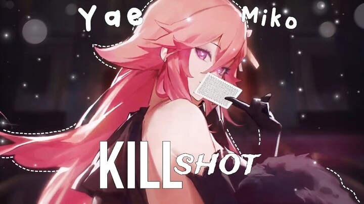 🦊  Yae miko edit - Killshot  ⌜ AMV/GMV ⌟  Genshin impact  (1080p)
