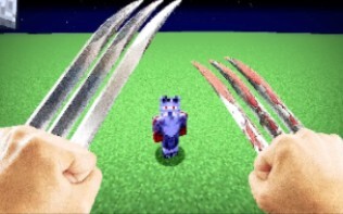 Minecraft live-action animation: Steve turns into a werewolf