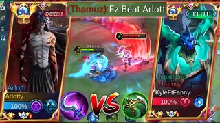 ARLOTT VS GLOBAL THAMUZ🔥 | WHO IS THE KING OF LIFESTEAL? | BEST 1 SHOT BROKEN BUILD!