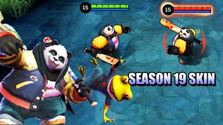 AKAI'S WEIRD LOOKING FACE - SEASON 19 SKIN STREET ENFORCER AKAI - MOBILE LEGENDS