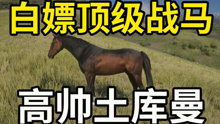 【荒野大镖客2】教你白嫖深骝色土库曼种马