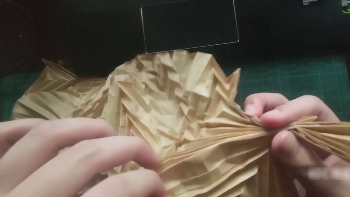 "Origami" "mengajarkan" Anda untuk mendesain naga es origami dalam empat menit!