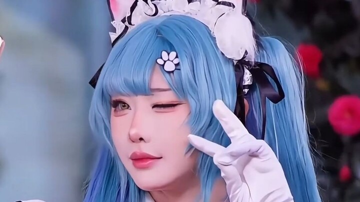 【Yasal/야살】Nikke 妮姬 胜利女神 普丽瓦蒂 不友善的女仆 COS（猛男の小曲）