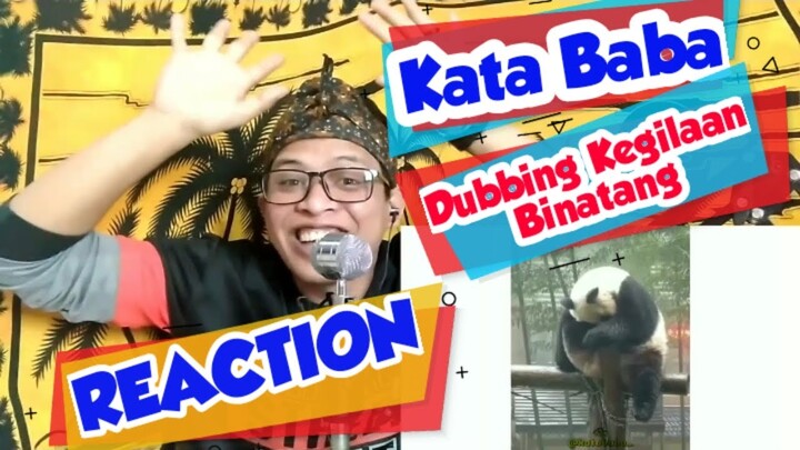 Reaction Kocak Kata Baba || Kegilaan Binatang Persi Onder Sepot