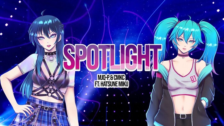 MJQ-P & CMKC - Spotlight ft. Hatsune Miku (初音ミク) (Original) (4k UHD)