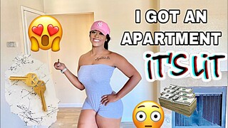 OMG I MOVED INTO MY APARTMENT 😍😍😍😍😍😳 SO BEAUTIFUL!! * God is so Good * 🥺😭😭