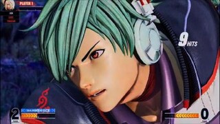 KOF15　シュンエイ　主人公の逆転１０Hit７割コンボ