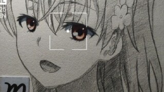 [Hand-drawn] This time I drew a sketch of Misaka Mikoto's original speed drawing process on sketch p