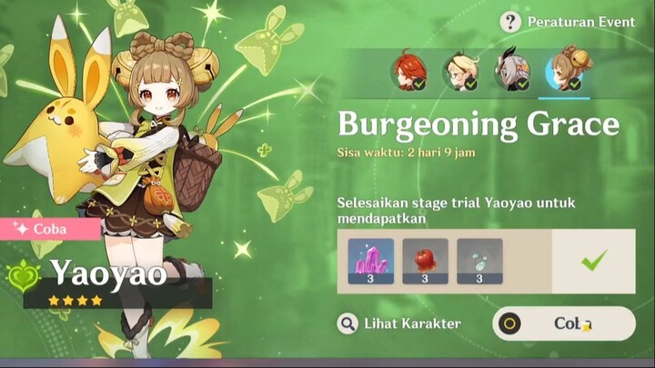 Character Event: Burgeoning Grace | Genshin Impact