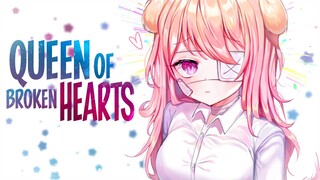 「Nightcore」→​blackbear - queen of broken hearts (Lyrics)