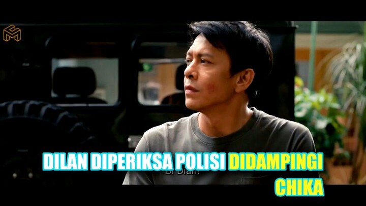 Dilan Diperiksa Polisi Didampingi Chika