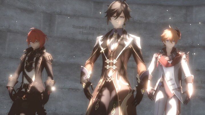[Genshin Impact MMD] Teyvat Continent Prince Group ~ [Spell Mirotic]