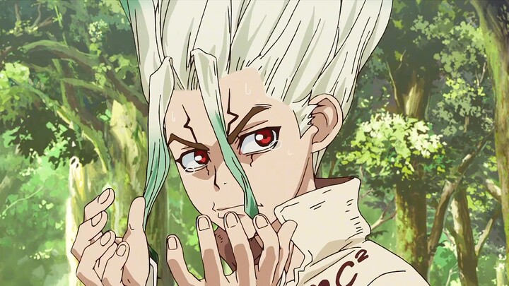 The two started from scratch and developed a liquid to crack the stone statue.