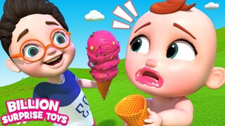 Lagu es krim yang enak lagu untuk Anak-anak - BillionSurpriseToys