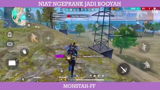 Niat mau ngeprank jadi booyah gaes !