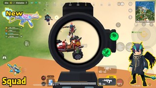 Play with NEW UMP9 - Rainbow Energy | 4 MAN SQUAD 35 KILL | SOUTH SAUSAGE MAN