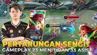 RANKED LAWAN PUBLIK JAGO SAMPE 22 MENIT DAN ASIST 33 - MLBB