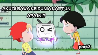 LAH AKU DI DUNIA KARTUN MANA INI? [ANIMEMASAKECILKU PART 3]