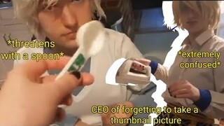 Kurapika and Killua Make Cookies for Kurapika's Birthday | Hunter x Hunter Cosplay