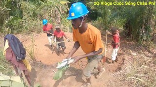 Neto vui mưng nhận giầy mới||2Q Vlogs Sống Châu Phi