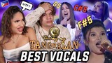 Filipino Singing Shows have the best singers! Waleska & Efra react to Tawag Ng Tanghalan Best Vocals