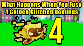 What Happens When You Fuse 4 Golden Glitched Dominus in Pet Simulator X