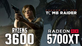 Shadow of the Tomb Raider on Ryzen 5 3600 + RX 5700 XT 1080p, 1440p benchmarks!