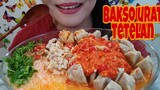 ASMR BAKSO URAT TETELAN PEDAS BERLIMPAH CABE | ASMR MUKBANG INDONESIA | EATING SOUNDS