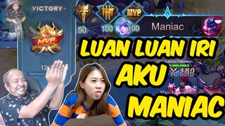 MATCH SERU !! MANIAK KOMBO LUAN LUAN