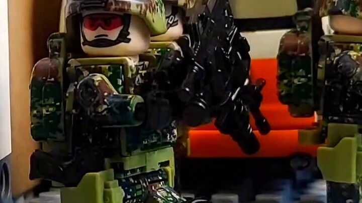 【LEGO Stop Motion Animation】Street Fighting