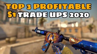 TOP 3 1 DOLLAR TRADE UPS 2020 | Profitable trade ups 2020