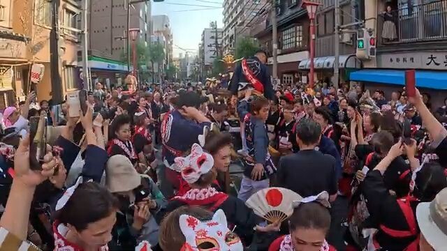 【Yoshiwara Shrine Festival】Tokyo Traditional Mikoshi | Historic District Procession 39min【4K】