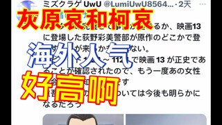 破防哥引发的我破破防哥洗脑包｜灰原哀和柯哀在外网人气现状
