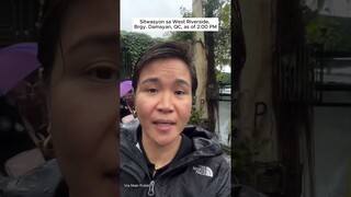 Sitwasyon sa ilang bahagi ng Quezon City mula kay Maki Pulido | Reporter's Notebook