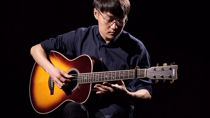 Jun Komatsuhara "PASSION" biểu diễn hoàn chỉnh trình diễn guitar fingerstyle dạy guitar fingerstyle 
