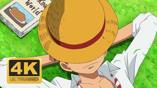 [4K/เนื้อเพลงจีนและญี่ปุ่น]วันพีซ ONE PIECE OP12『Looking for the Wind』