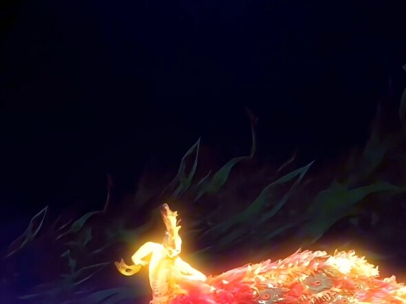 Saya kagum dengan Phoenix Guru Yang Liping. Phoenix adalah keindahan, kemuliaan, api, harapan dan Ni