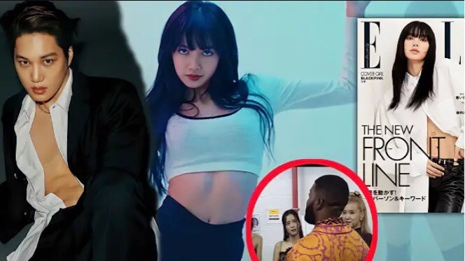 Lisa and kai dance collaboration! khalid says blackpink is his inspiration, lisa elle japan