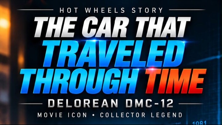 Hot Wheels DeLorean DMC-12：穿越时间的经典收藏车