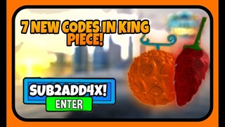 [ROBLOX] KING PIECE *NEW* 7 UPDATE CODES 2021!