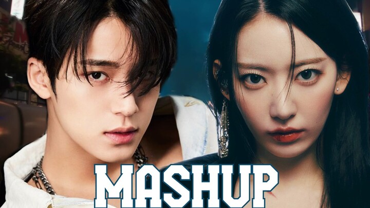 เลอ เซราฟิม x เซเวนทีน - ยูนฟอร์กิฟน์ x ฮอต มาชอัป