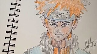 naruto draw bisa lihat di YouTube ku jotube89 hehe #anime #drawing #menggambar