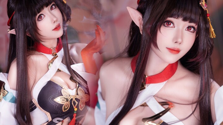 【4K】【Lingsha Cosplay】Want to taste Sister Lingsha’s gentle blade?