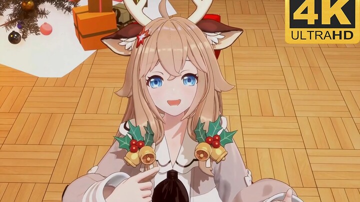 [Pembuatan ulang 4K HD] Hadiah Natal Nona Jiaran [resolusi super pengisian bingkai AI]