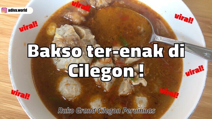 Bakso TER-ENAK di Cilegon !!! Review BAKSO TAMAN | Dunia Adiva