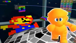 Super Mario 64 Last Impact 100% World 3 - Course 15 Rainbow Road