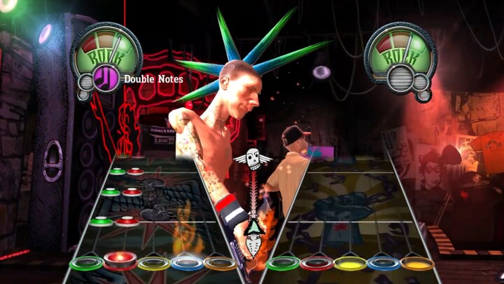 [Pengocok Listrik] GUITAR BATTLE VS TOM MORELLO Asli [Guitar Hero 3]